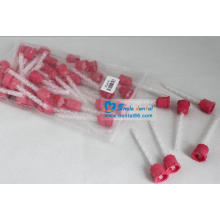 Pink Dental Silicone Mixing Tips